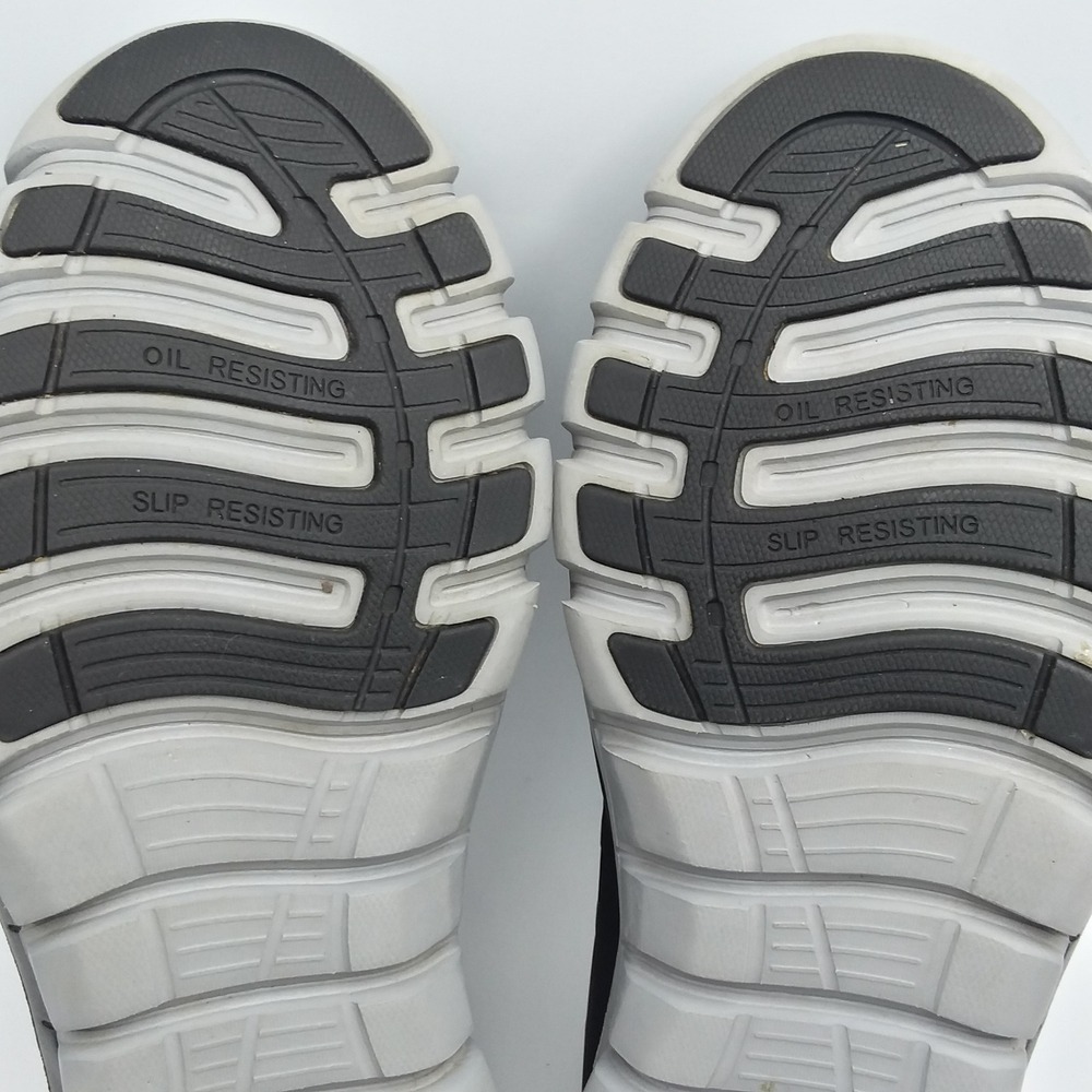Reebok Sublite Cushion Work Mens 10 Black Alloy Safety Toe Slip Resistant Shoes - Picture 11 of 14